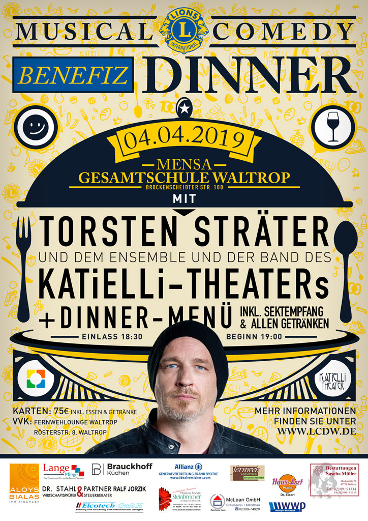 Benefiz-Dinner 2019 Plakat